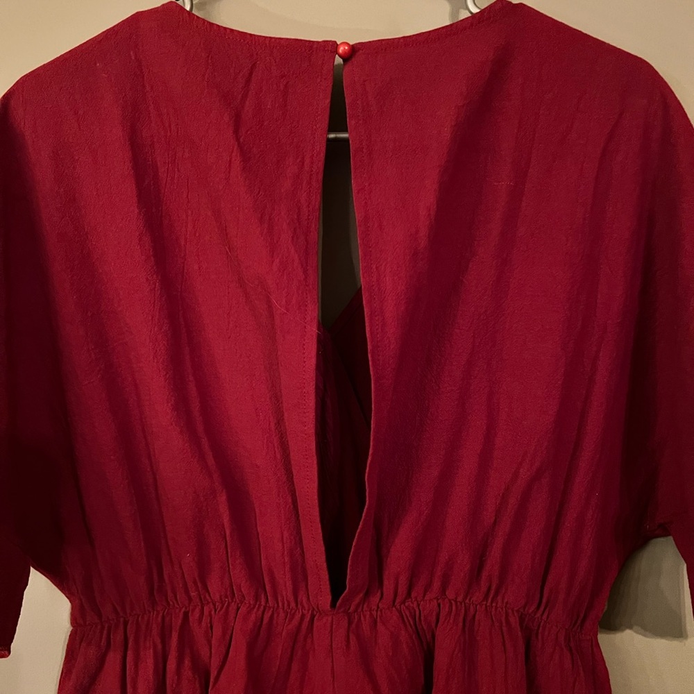 SHEIN Ruffle Sleeve Romper - Picture 3 of 3